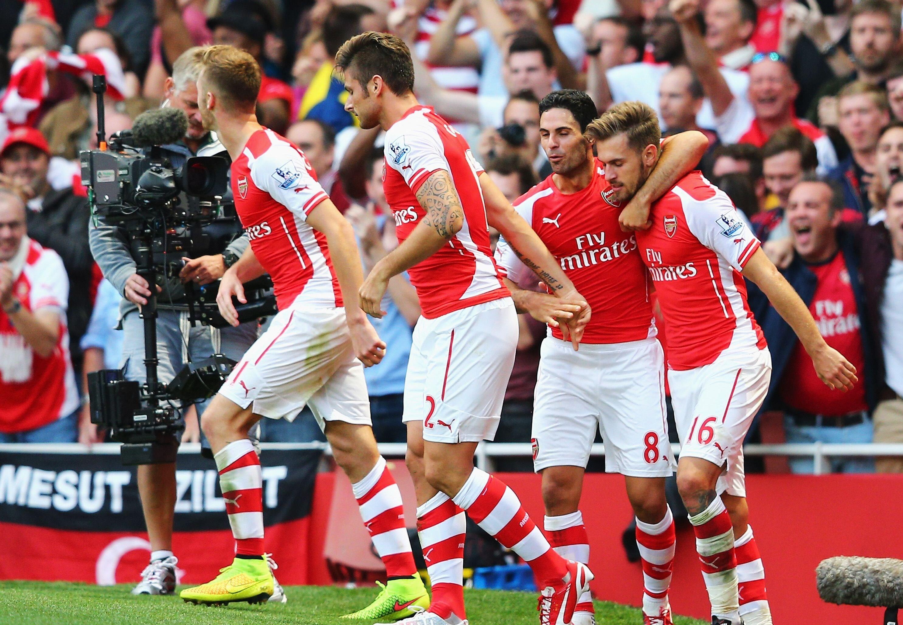 阿森纳期待击败水晶宫，提升排名的简单介绍